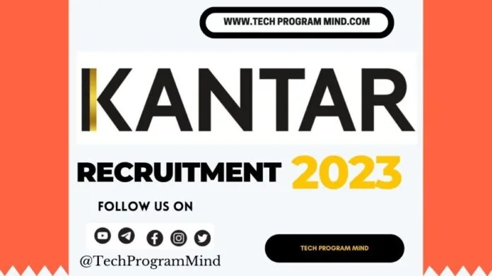 Kantar Recruitment 2023 Kantar Recruitment 2023