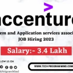Accenture hiring 2022 freshers | System and Application services associate Hiring 2023 accenture latest recruitment 2023 2022
