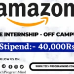 Amazon SDE Internship 2023 | Amazon Software Development Engineer Intern 2023 Amazon Applied Scientist Internship 2024