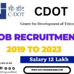 CDOT Recruitment 2023 | CDOT Selection Process | CDOT Hiring 2019-2023 Batch CDOT Recruitment 2023