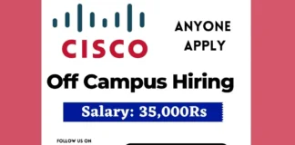 Cisco Apprenticeship 2023 | Cisco off campus drive 2022 2021 Batch Cisco Internship 2024
