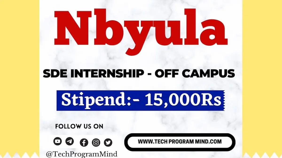 Nbyula Summer Internship Nbyula Software Engineer Summer Internship 2024 2023 Tech Program Mind