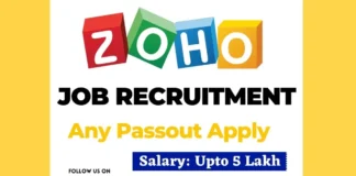 ZOHO Recruitment 2024 | ZOHO Technical Support Engineer Hiring ZOHO Recruitment 2024