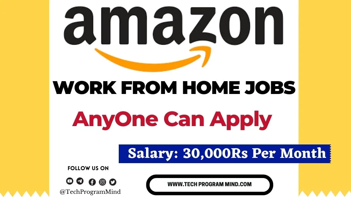 Amazon work from home jobs 2024 Amazon Jobs 2023 Tech Program Mind
