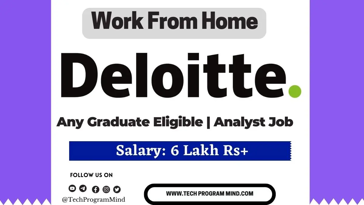 Deloitte off campus drive 2023 | Deloitte Any Graduate jobs | Deloitte ...