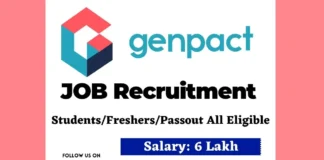 Genpact Recruitment 2023 | Genpact management trainee recruitment 2022 2021 2020 2019 Batch Genpact Recruitment 2023