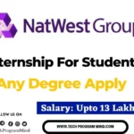 Natwest Group Internship | Natwest summer internship 2023 2024 Natwest summer internship 2023 2024