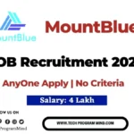 Mountblue Recruitment 2023 | MountBlue Off Campus Drive 2023 2022 2021 2020 2019 2018 Batch Mountblue Recruitment 2023