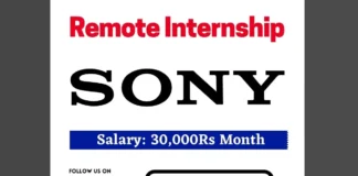 Sony Recruitment 2023 | Sony Jobs for freshers | Sony internship data science Sony Recruitment 2023