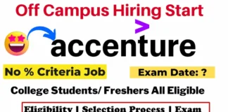 Accenture Cloud Tech Support Hiring 2024 – Job in Accenture Accenture Cloud Tech Support Hiring 2024
