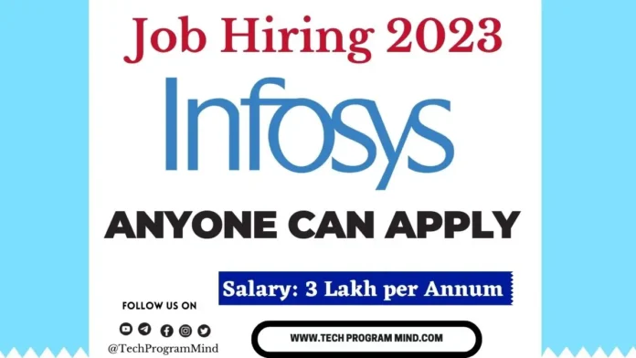 Infosys Recruitment 2023 for Process Trainee