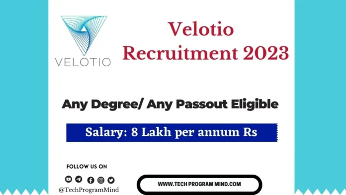 Velotio Technologies Recruitment 2023