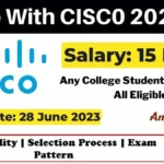 Code with Cisco 2023 | Cisco Recruitment 2024 2025 Batch Code with Cisco 2023 Cisco Recruitment 2024 2025 Batch