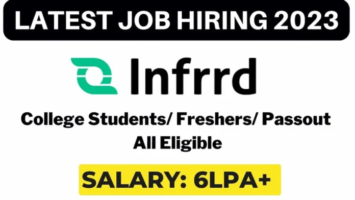 Infrrd Recruitment 2023 for Trainee Software Engineer