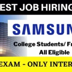 Samsung Internship 2023 for SDET | Samsung internship for students Samsung Internship 2023 for SDET