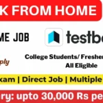 TestBook Recruitment Content Writer Job | work from home jobs TestBook Recruitment Content Writer Job