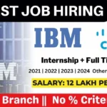 IBM Internship 2023 Off Campus | IBM Recruitment 2023 2022 2021 Batch IBM Internship 2023 Off Campus