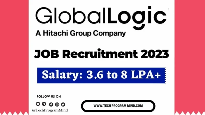 Global Logic Recruitment 2023