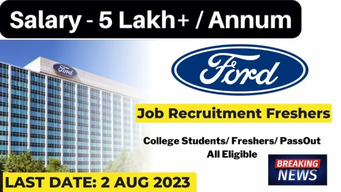 ford recruitment 2023