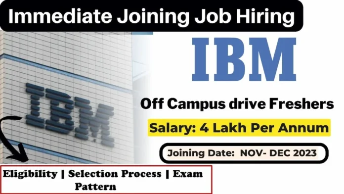 IBM Recruitment 2023 2022