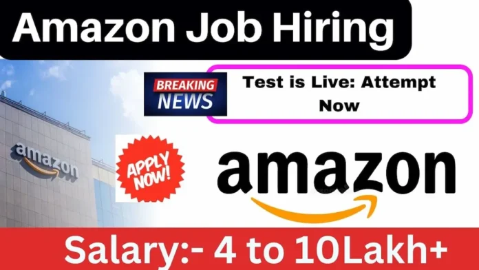 Amazon Jobs for freshers 2023