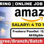 Amazon work from home jobs for freshers | Amazon go-ai associate Hiring Amazon work from home jobs for freshers