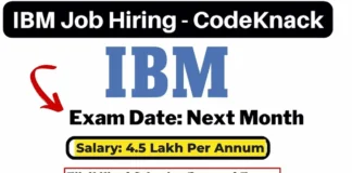 IBM Codeknack 2023 | Ibm Recruitment Process for Associate System Engineer IBM Associate system engineer hiring 2023
