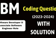 IBM coding questions with answers 2025 | IBM hackerrank coding questions IBM Software Developer coding questions