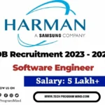 Harman Internship 2024 | Harman recruitment 2023 for Software Engineer Harman Internship 2024