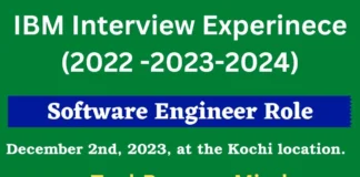 IBM Interview Experience | IBM interview questions and answers 2023 2024 IBM Interview Experience