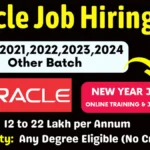 Oracle Recruitment 2024 | Oracle Internship for fresher 2024 Oracle Recruitment 2024