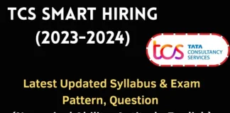 TCS Smart Hiring Syllabus 2024 & Exam Pattern | TCS Smart Hiring Leaked Exam Question TCS Smart Hiring Syllabus 2024 & Exam Pattern
