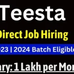 Teesta Company Recruitment 2023 2024 Batch | Software Engineer Intern 2024 Teesta Company Recruitment 2023 2024 Batch