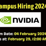 Nvidia Recruitment 2024 | Nvidia Hackerrank Hiring 2024 Nvidia Recruitment 2024