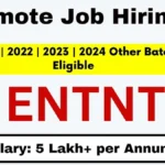ENTNT Recruitment 2024 | ENTNT Remote Jobs for Junior Software Engineer ENTNT Recruitment 2024