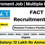 FACT Recruitment 2024 | FACT Management Trainee Hiring 2024 FACT Recruitment 2024