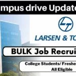 L&T Recruitment 2024 for 2023 Batch | L&T Off Campus drive 2023 L&T Recruitment 2024 for 2023 Batch