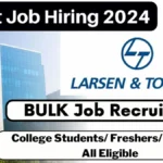 L&T Software Engineer Hiring 2024 | l&t job vacancy 2024 LnT Software Engineer Hiring 2024
