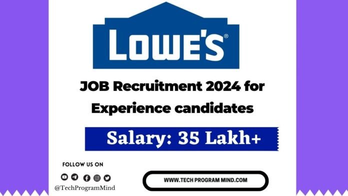 Lowes India Software Engineer Jobs