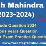 Tech Mahindra Aptitude Questions 2024 | Tech Mahindra aptitude questions with answers Tech Mahindra Aptitude Questions 2024