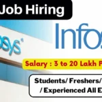 Infosys Recruitment 2024 | Infosys Systems Engineer Hiring Infosys Recruitment 2024