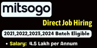 Mitsogo Off Campus Drive 2024 | Mitsogo Software Engineer Fresher Hiring 2024 Mitsogo Off Campus Drive 2024