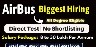 Airbus Recruitment 2024 | Airbus Aerothon 6.0 Airbus Recruitment 2024