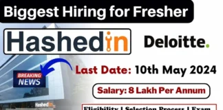 Hashedin by Deloitte Hiring 2024 | Hashedin off campus drive 2024 Hashedin by Deloitte Hiring 2024
