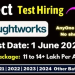 Thoughtworks hiring challenge 2024 | Thoughtworks Graduate Application Developer Recruitment Thoughtworks hiring challenge 2024