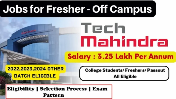 Tech Mahindra Manual Testing Jobs