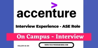 Accenture interview experience 2024 – ASE Role Accenture interview experience 2024