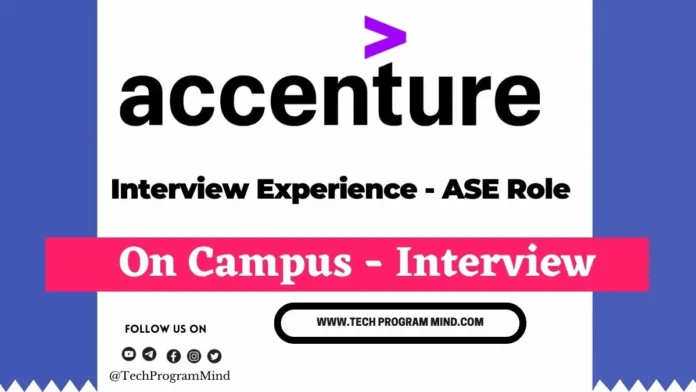 Accenture interview experience 2024