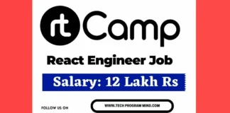 Rtcamp React Engineer Hiring 2025 | Rtcamp Selection Process Rtcamp React Engineer Hiring 2024