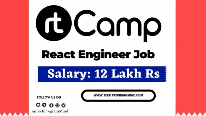 Rtcamp React Engineer Hiring 2024